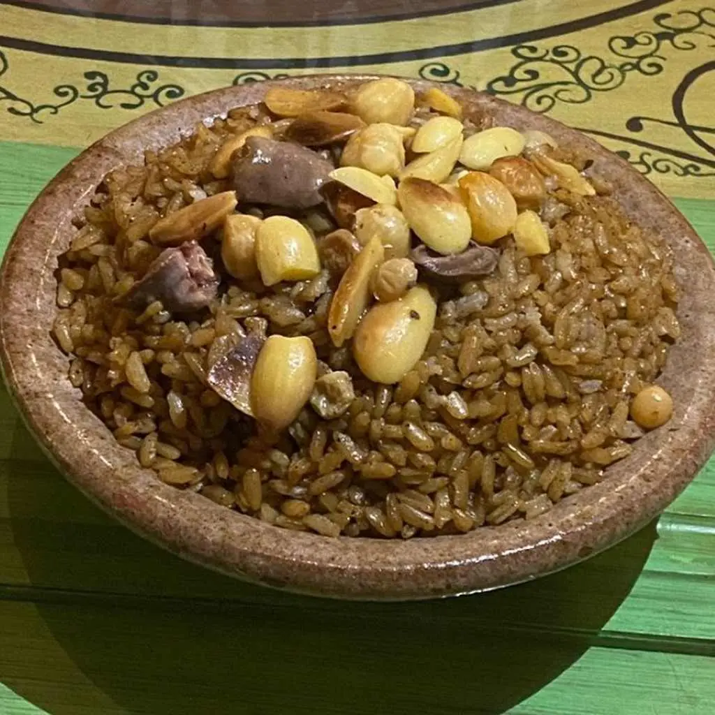 ارز خلطة بالمكسرات